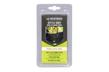 Image of Breakthrough Clean Technologies Battle Rope Kit with, Mini Size, Bottles and Bag - .50 cal, Rifle, BT-BRFS-50R