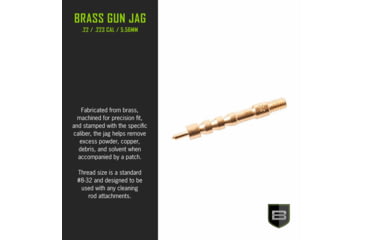 Image of Breakthrough Clean Technologies Brass Cleaning Jag .22 Cal/223Cal/5.56mm, BT-22BJ