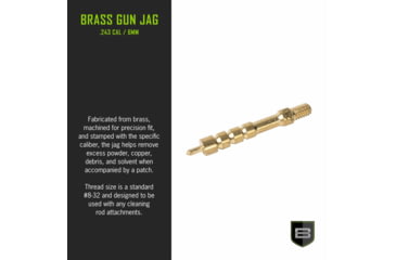 Image of Breakthrough Clean Technologies Brass Cleaning Jag .243cal/6mm, BT-243/6BJ