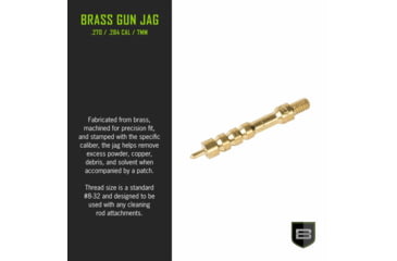Image of Breakthrough Clean Technologies Brass Cleaning Jag 270 Cal/284 Cal/7mm, BT-270/284/7BJ