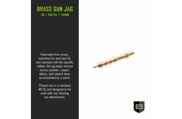 Image of Breakthrough Clean Technologies Brass Cleaning Jag .30 Cal/.308Cal/7.62mm, BT-30BJ