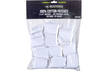 Image of Breakthrough Clean Technologies Breakthrough Cleaning Patches 2 1/4'' Square .38-.45 500 Pck