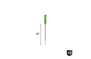 Image of Breakthrough Clean Technologies Carbon Fiber Cleaning Rod with Rotating, Ergonomic Aluminum Handle, 5mm, 12in, BT-CFRR-12