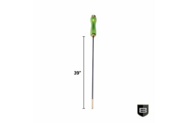 Image of Breakthrough Clean Technologies Carbon Fiber Cleaning Rod with Rotating, Ergonomic Aluminum Handle, 5mm, 39in, BT-CFRR-39