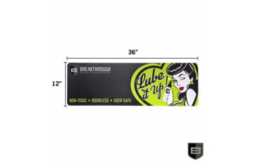 Image of Breakthrough Clean Technologies Clean Rubber Gun Mat - 12x 36, Rifle, BT-RGM-R