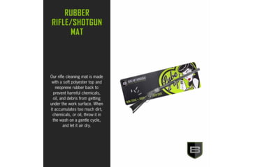 Image of Breakthrough Clean Technologies Clean Rubber Gun Mat - 12x 36, Rifle, BT-RGM-R