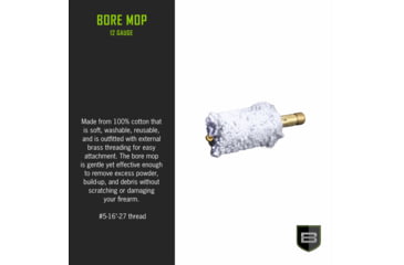 Image of Breakthrough Clean Technologies Cotton Mop 12 Ga, BT-12GBM