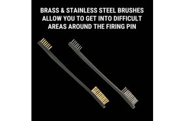 Image of Breakthrough Clean Technologies Double Ended Brush, 4 Pack, BT-DEB-4PK