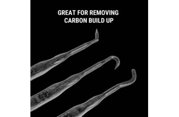 Image of Breakthrough Clean Technologies Double Ended Fiber Reinforced Polymer Picks - 3 Pack with Vinyl Pouch, BT-FRPP-3PK