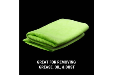 Image of Breakthrough Clean Technologies Green Microfiber Towel - 2 Pack, BT-MFT-2PK