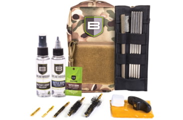 Image of Breakthrough Clean Technologies Nylon Pouch with Molle - Stainless Steel Rod Cleaning Kit, Camo, .223 Caliber/5.56mm, BT-LOC-223-CAM