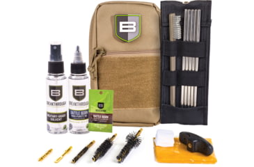 Image of Breakthrough Clean Technologies Nylon Pouch with Molle - Stainless Steel Rod Cleaning Kit, Desert, .223 Caliber/5.56mm, BT-LOC-223-DST