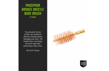 Image of Breakthrough Clean Technologies Phosphorus Bronze Bore Brush, 12 Gauge, BT-12GPBBB