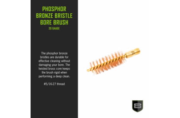 Image of Breakthrough Clean Technologies Phosphorus Bronze Bore Brush, 20 Gauge, BT-20GPBBB