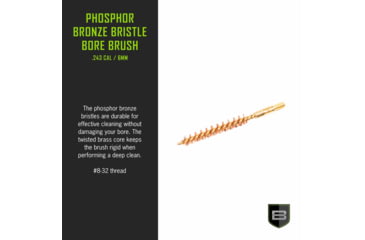 Image of Breakthrough Clean Technologies Phosphorus Bronze Bore Brush, .243 Cal, BT-243/6PBBB