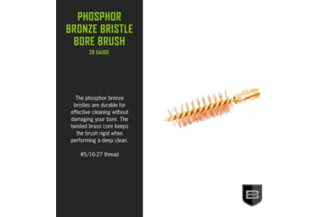 Image of Breakthrough Clean Technologies Phosphorus Bronze Bore Brush, 28 Gauge, BT-28GPBBB