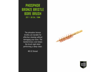 Image of Breakthrough Clean Technologies Phosphorus Bronze Bore Brush, .357 Cal, BT-357/38/9PBBB
