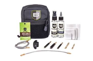 Image of Breakthrough Clean Technologies Qwick Weapon Improved Cleaning Kit - Cable Pull Through, Black, .223 Cal, 0.30 Cal, 9mm, BT-QWIC-MIL-BLK