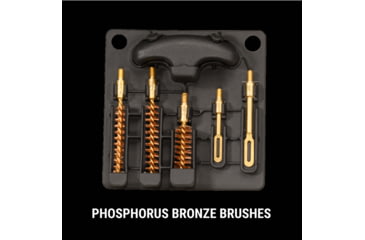 Image of Breakthrough Clean Technologies Shield Series Cable Pull-Through Cleaning Kit, .223, .30 Caliber &amp; 9mm, Black/Gray, BT-MEVA-MIL