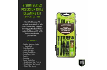 Image of Breakthrough Clean Technologies Vision Series Hard-Case Precision Rifle Cleaning Kit, .270 Caliber/.284 Caliber/7mm, BT-CCC-270R