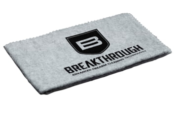 Image of Breakthrough Clean Technologies Weather-Proof Cotton Silicon Gun Cloth, 14x 12in, Gray, BT-SGC
