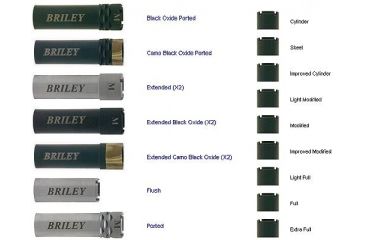 Image of Briley Extended Cylinder Extra Full Invector Black Choke Tube For Browning 12079