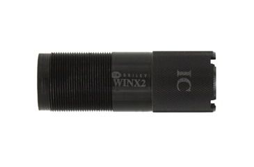 Image of Briley Winchester Win Choke Extended Black Oxide, 12 Gauge Cylinder .000 WINX2B12CYL