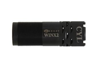 Image of Briley Winchester Win Choke Extended Black Oxide Ported Shotgun Choke, 12 Gauge Cylinder .000 WINX2BP12CYL