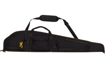 Image of Browning BG Buck Mark Logo Rifle Gun Case w/Sling, 48in, Black/Gold, 1419589901