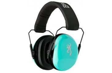 Image of Browning Buckmark II Hearing Protector Ear Muffs,Aqua for Her 126356