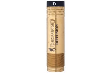 Image of Browning Diana Extended Choke Tube, Titanium Nitride, Black Band - Spreader, 12 Gauge, Constriction Helically Rifled