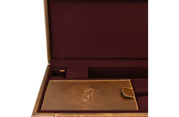 Image of EDEMO Browning Flexible Gun Case J.M.B. Crazy Horse Leather Brown 1428798208, EDEMO1