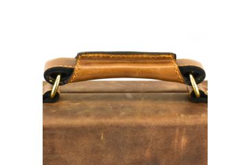 Image of EDEMO Browning Flexible Gun Case J.M.B. Crazy Horse Leather Brown 1428798208, EDEMO1