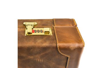 Image of EDEMO Browning Flexible Gun Case J.M.B. Crazy Horse Leather Brown 1428798208, EDEMO1