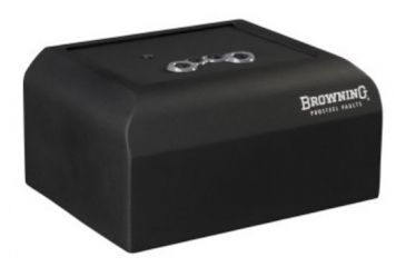 Image of Browning PV1000 Pistol Vault w/Biometric Keypad,Textured Black 1601100231
