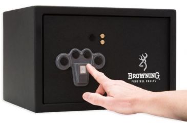 Image of Browning PV1500 Pistol Vault w/Biometric Keypad,Textured Black 1601100233