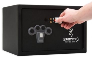 Image of Browning PV1500 Pistol Vault w/Biometric Keypad,Textured Black 1601100233
