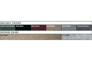 Image of Browning Safes Silver Series SR42F Gun Storage Color Options Chart