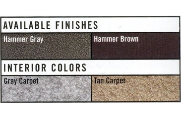 Image of Browning Safes TheftGard Grade I TG20F Gun Safe Color Option Chart