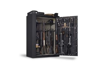 Image of Browning Safes Black Label Mark IV Wide US37 Gun Safe,60x43x25in,Matte Black,Black Chrome,Shield,S and G Electronic Lock 1601100201