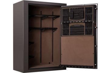 Image of Browning Safes Hawg 49 - Wide Safe, Hammer Gloss Gray Ul Rated Electronic Lock, Black Chrome Trim, 1601100255
