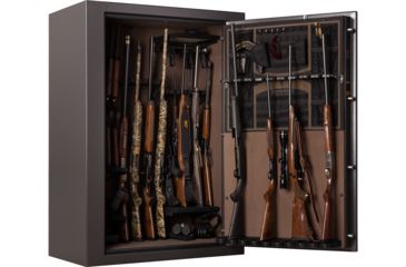 Image of Browning Safes Hawg 49 - Wide Safe, Hammer Gloss Gray Ul Rated Electronic Lock, Black Chrome Trim, 1601100255