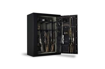 Image of Browning Safes Heavyweight Extra Wide HW41 Gun Safe,60x44x27in,Gloss Black,Black Chrome,HW Scroll,Securam Electronic Lock 1601100172
