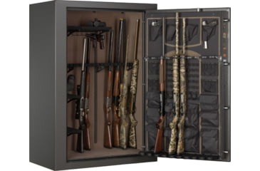 Image of Browning Safes HG49 Gun Safe, Gun Safe, Putty Gray, Matte Black Wheel, HAWG S&amp;G Electronic Lock, Putty Gray, 1601100345