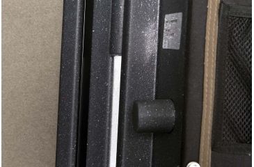 Image of Browning Safes Hunter Wide HR37 Gun Safe,60x43x25in,Textured Charcoal,Silver Chrome,Scroll,S and G Mechanical Lock 1601100167