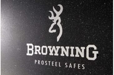 Image of Browning Safes Hunter Wide HR37 Gun Safe,60x43x25in,Textured Charcoal,Silver Chrome,Scroll,S and G Mechanical Lock 1601100167