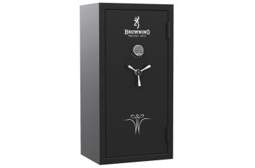 Image of Browning Safes Sporter 33 - Standard Safe, Gloss Black S&amp;G Mechanical Lock, Chrome Trim, 1601100280