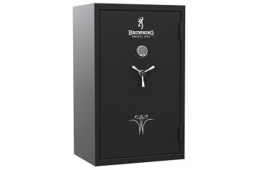 Image of Browning Safes Sporter 49 - Wide Safe, Gloss Black S&amp;G Mechanical Lock, Chrome Trim 1601100276