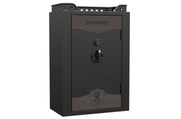 Image of Browning Safes US49 Armored Gun Safe, Electronical Lock, Matte Black, US49Armored-MTBLK-BC-E