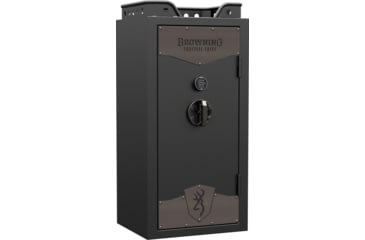 Image of Browning US33 Armored Cast Iron SG Electronic Gun Safe, 33 Guns, Satin Black, 1601100361